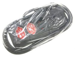 ECO-LINE 1157602 STECKDOSENLEISTE 3-FACH SCHWARZ 2M *CH*