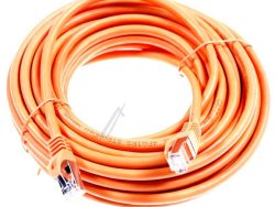 PATCHKABEL CAT7, RJ45, S/ FTP (PIMF),  ORANGE,  10M,  LSOH