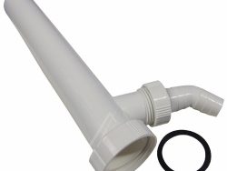 101006 VERSTELLROHR PP WEISS 1 1/ 2″X40MM 250MM LÄNGE
