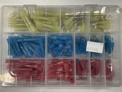 S80970 KABELSCHUH- UND STECKVERBINDER-SORTIMENT 142-TEILIG MIT SCHRUMPFISOLATION