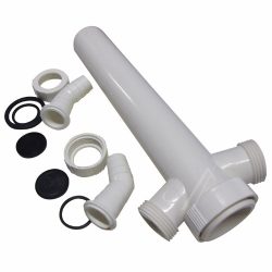 101013 VERSTELLROHR PP WEISS 1 1/ 2"X40MM 250MM LÄNGE
