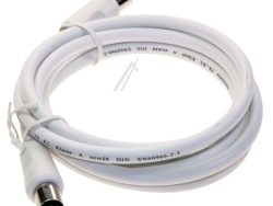 KOAX-ANSCHLUSSKABEL KOAX-STECKER & KOAX-BUCHSE 1,5M CLASS:A