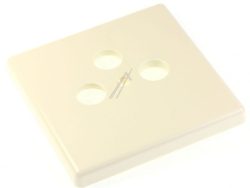 GUZ 45 00610450 DECKEL FÜR 3-LOCH DOSE,  ELEKTROWEISS,  80 X 80 MM