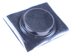 Ø=19,1X4,1MM SJ-5744 UNIVERSAL,  SELBSTKLEBEND,  RUND,  SCHWARZ,  VPE=40