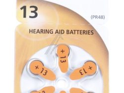 PR13 PR-13(48)/ 6LB BATERIJE ZA SLUŠNI APARAT CINK-VAZDUH 1.4V,  300MAH BLISTER OD 6 KOM