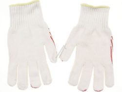 STRICKHANDSCHUHE GRÖSSE 10 – /  MIT PVC-NOPPEN