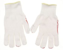 STRICKHANDSCHUHE GRÖSSE 10 /  MIT PVC-NOPPEN