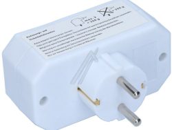 A3 W 17462 -ADAPTER,  1X -> 2XEURO 1,KOMPAKT, WEISS