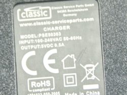 PSE50303 EU LADEGERÄT/ NETZTEIL FÜR NOKIA – 2MM-ANSCHLUSS
