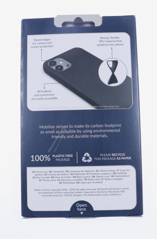 28731 MOBILIZE RUBBER GELLY CASE SAMSUNG GALAXY A14 4G MATT BLACK