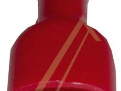 6,4X0,8MM FLACHSTECKHÜLSE VOLLISOLIERT 100STK ROT