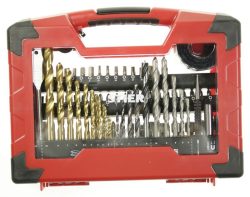 903120 TIN-BOHRER-,  SÄGE- UND BIT-SET 100-TEILIG