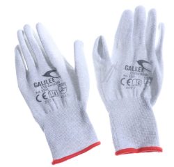 GALILEE 3203-GR7 ESD-HANDSCHUHE GRÖSSE 7/ S MIT PU-FINGERKUPPEN