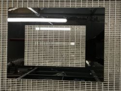 255020001 BACKOFENTÜRGLASSCHEIBE,  AUSSEN
