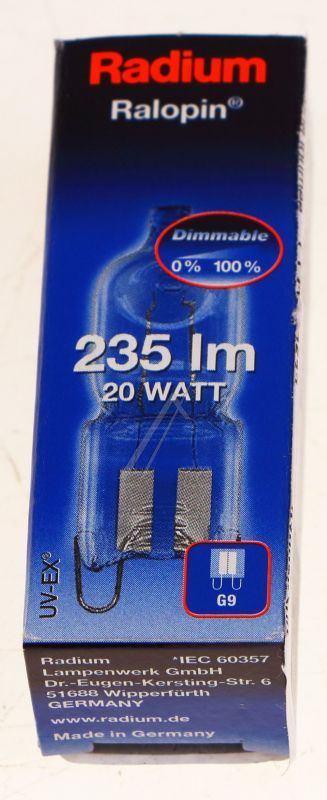 71X2994 BACKOFENLAMPE