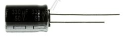 330UF-50V ECA1HHG331 ELKO RADIAL PAN 105° 10X16MM
