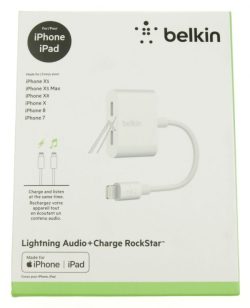ROCKSTAR F8J198BTWHT LIGHTNING /  AUDIO- UND LADEADAPTER