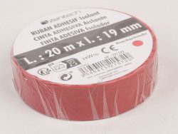 121572 ROULEAU ADHESIF CHATTERTON 19 MM X 20 MÈTRES ROUGE