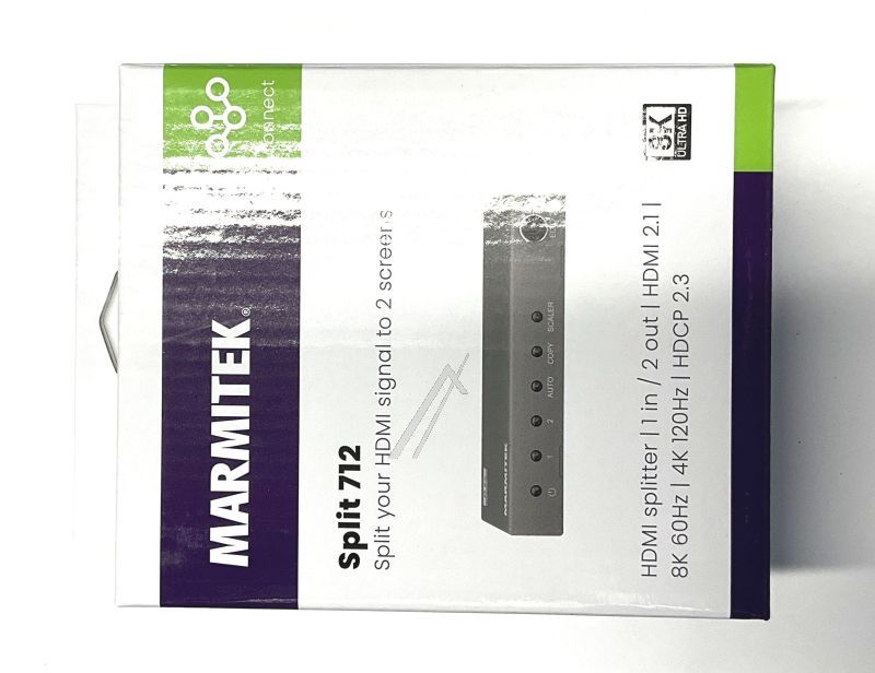 SPLIT 712 25008472 HDMI SPLITTER 1 IN /  2 OUT UHD 3D