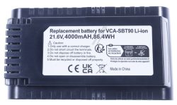 21,6V-4000MAH LI-ION STAUBSAUGER AKKU ALTERNATIV FÜR SAMSUNG