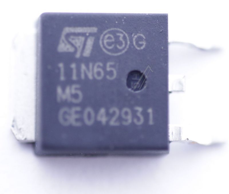 11N65 STD11N65M5 N-KANAL MOSFET,  9A 650V,  SMD TO-252