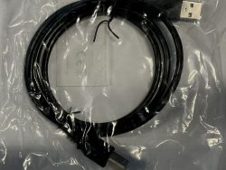 USB-A ADAPTERKABEL,  USB-B,  2.0, SCHWARZ,  1M