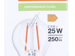LED CLP25 2.5W LED CLASSIC P P 2.5W 827 FIL CL E27