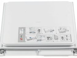 11014310 GEFRIERFACHTÜR KOMPL. MIT DICHTUNG UND GRIFF,  UNBEDRUCKT
