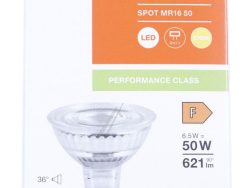 LED MR165036 6. LED MR16 P 6.3W 827 GU5.3