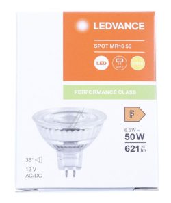 LED MR165036 6. LED MR16 P 6.3W 827 GU5.3