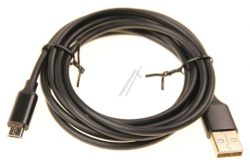 FAST CHARGING MICRO USB DATENKABEL,  3A,  SCHWARZ,  1,8M