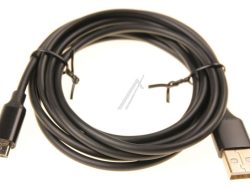 FAST CHARGING MICRO USB DATENKABEL,  3A,  SCHWARZ,  1,8M