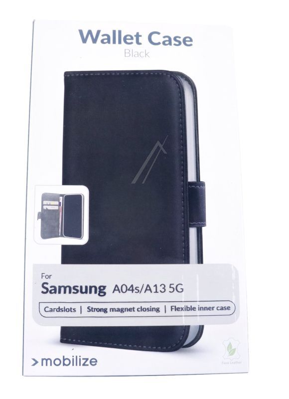 27487 MOBILIZE CLASSIC GELLY WALLET BOOK CASE SAMSUNG GALAXY A04S/ A13 5G SCHWARZ
