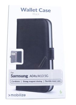 27487 MOBILIZE CLASSIC GELLY WALLET BOOK CASE SAMSUNG GALAXY A04S/ A13 5G BLACK
