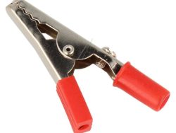 KROKODILKLEMME ROT MIT SCHRAUBE 60MM