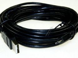 USB2.0-KABEL TYP-A STECKER/ TYP-B MICRO STECKER 5,0M, SCHWARZ