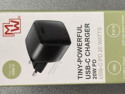 MW PD20ASU 20W USB‑C NETZTEIL MIT POWER DELIVERY UND QUICK CHARGE