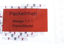 WSLR SCHRUMPF-LÖT-VERBINDER 25 STÜCK 0,5-1,5MM² KLEBERBESCHICHTET