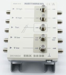 EBX 2520 20510034 SAT-ZF-VERTEILER 5-862 U. 4 X 950-2150 MHZ