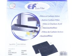 EFF55 KOHLEFILTER 2 STÜCK ALTERNATIV 225 X 155 X 20MM,  VERKAUFSKARTON