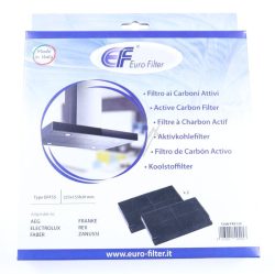 EFF55 KOHLEFILTER 2 STÜCK ALTERNATIV 225X155X20MM VERKAUFSKARTON