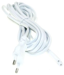 EURONETZKABEL VDE DOPPELNUTKUPPLUNG 5M WEISS
