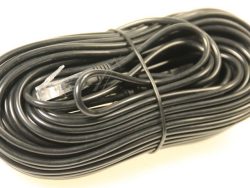 TAE-F ADAPTERKABEL,  RJ-45, 8/ 2, SCHWARZ,  20M