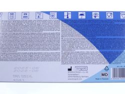 604220 EINWEGHANDSCHUHE LATEX 50PLUS,  PUDERFREI,  GR. 10/ XL,  NATUR,  100 ST