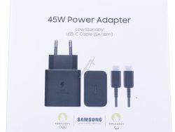 EP-T4511XBEGEU SAMSUNG BRZI PUNJAČ 45W SNAGA SA 5A KABLOM EP-T4511 CRNI