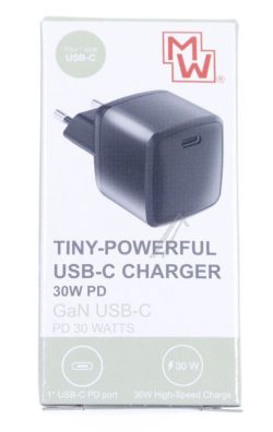 MW PD30AGNU GAN MINI LADEGERÄT 30W 1X USB-C,  PD