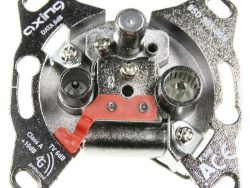 BSD 963-00N BSD96300N MULTIMEDIA-ANT.DOSE CATV DATA EINZEL- UND STICHLEITUNGSDOSE