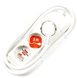 ECO-LINE 1158610030 STECKDOSENLEISTE 3-FACH WEISS 3M