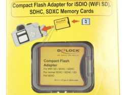 62542 COMPACT FLASH ADAPTER FÜR ISDIO (WIFI SD),  SDHC,  SDXC SPEICH