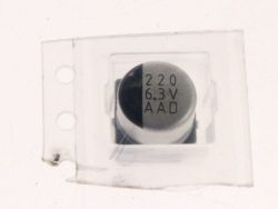 220UF-6,3V 30050025 CAP ELCH SMD 220UF 6.3V M 86MA 6.3X5.4 ROHS